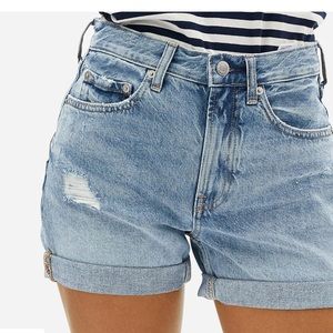 Everlane The Denim Short Distressed sz 27 new with tags SFPF home